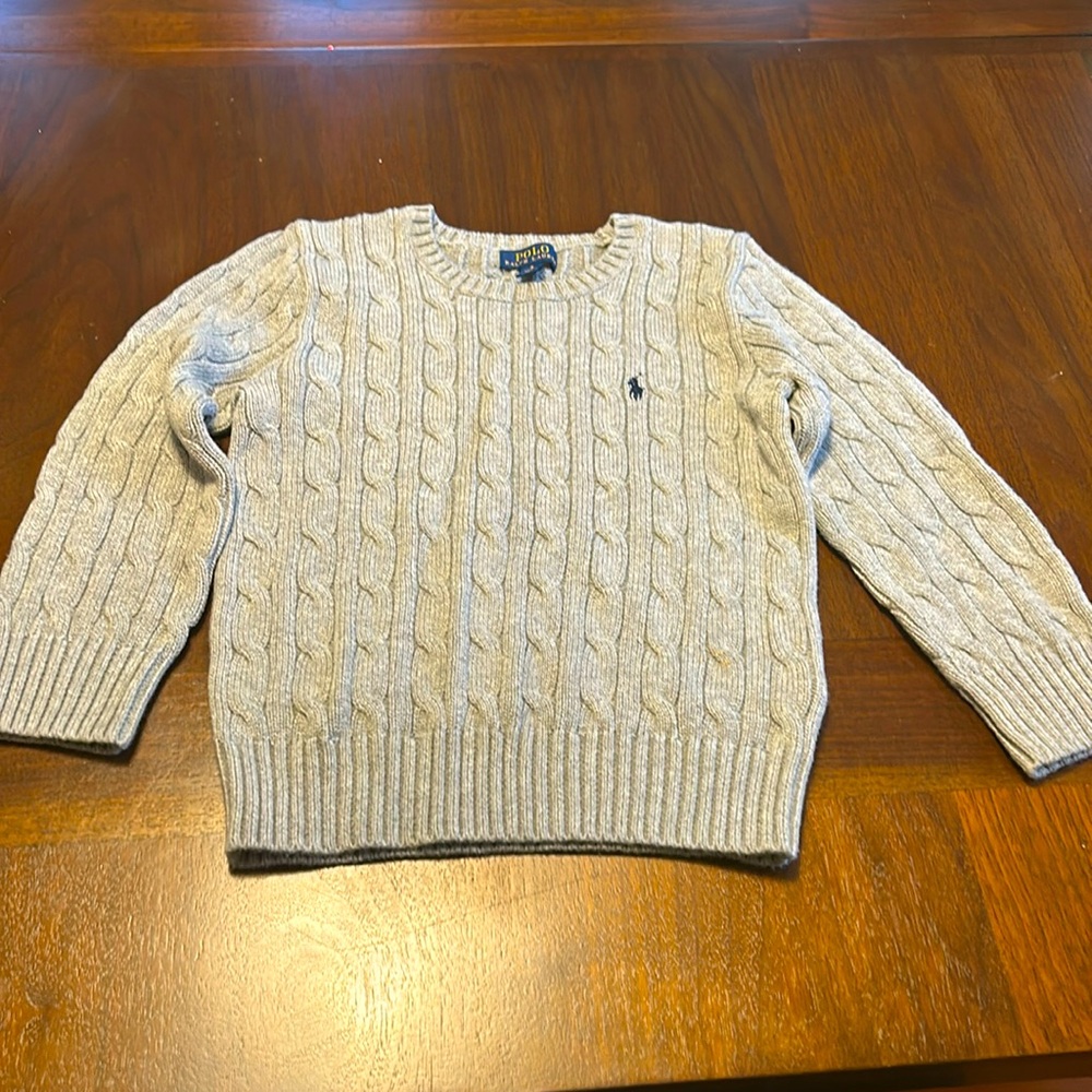 Cable-Knit Cotton Sweater
